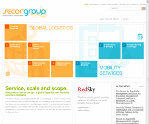 secor-group.com: Secor Group — secor-group.com
Service, scale and scope.Welcome to Secor Group - a global logistics and mobility services companyThe Secor Group's most important delivery is outstanding customer service. Since our founding in 1890 as Security Storage, an unyielding commitment to customers has driven our company from a local storage provider to an international leader in global logistics and mobility services. We recognize many companies can move something or someone from Point A to Point B. It's not what we do that's different – it's how we do it.