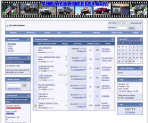 thewebwheeler.com: The Web Wheeler
Web Wheeler is for a forum for discussion of off roading and 4 wheel drive vechicles
