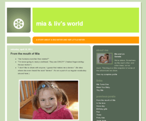 berreth.ca: Mia & Liv's World
