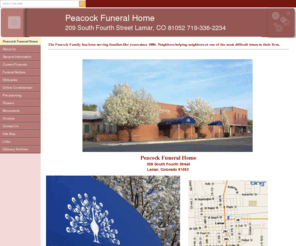 peacockfuneralhome.com: Peacock Funeral Home
The Peacock Family has been serving families like yours since 1886. Neighbors helping neighbors at one of the most difficult times in their lives