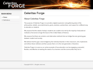 celeritasforge.com: Celeritas Forge
Illuminating and shaping the future in a swiftly changing world.