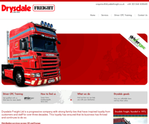 drysdalefreight.com: UK Transport Services : Drysdale Freight Ltd Temperature Controlled Transport in Scotland
Do you require road freight services in Scotland? Call the experts at Drysdale Freight Ltd today.