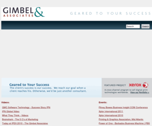 rogergimbel.com: Gimbel & Associates - Geared to your success
Gimbel & Associates has an extensive background in offset, print production, digital, marketing communications, database management, training, and direct marketing that puts us in a unique position to help our clients accomplish growth and efficiency goals.