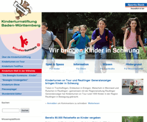 kinderturnstiftung-bw.de: Kinderturnstiftung Baden-Württemberg DF
