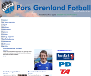 porsgrenland.no: Forside - Pors Grenland Fotball
