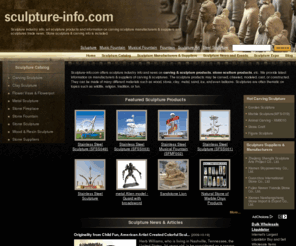 sculpture-info.com: Sculpture Manufacturers, Stone Sculpture Manufacturers - Sculpture Info
Sculpture-info.com offers sculpture industry info and news,carving sculpture products information,sculpture manufacturers & suppliers info and B2B trade events.