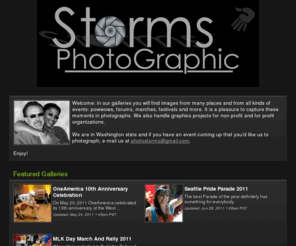 stormsphoto.com: Michele & Jack Storms' Photos | SmugMug
Welcome: in our galleries you will find images from many places and from all kinds of events: powwows, forums, marches, festivals and more.  It is a pleasure to capture these moments in photographs.  We also handle graphics projects for non profit and for profit organizations.
We are in Washington state and if you have an event coming up that you'd like us to photograph, e-mail us at photostorms@gmail.com.
Enjoy!