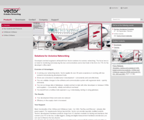 avionics-networking.com: Vector: Software + Services for Automotive Engineering
Software and engineering services for the networking of electronic systems in the automobile and related industries (CAN, CANopen, J1939, LIN, FlexRay, etc.).