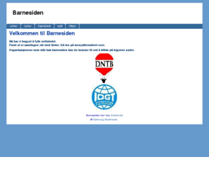 barnesiden.org: Barnesiden - Barnesiden
Content Management System