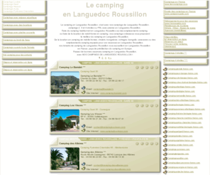 campinglanguedoc.com: realisation site web camping france - SARL PYVER - promotion WEB de camping avec location camping mobilhome location camping car hebergement french campsite campingplatz vermietung frankreich verhuur frankrijk alquiler francia
realisation sites web camping france - SARL PYVER - promotion WEB de camping avec location camping mobilhome location hebergement mobil-home emplacement tente caravane camping car campingplatz frankreich french campsite france verhuur frankrijk