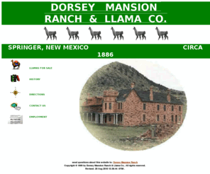 dorseymansion.com: DORSEY MANSION RANCH, NEW MEXICO, LLAMAS FOR SALE & BREEDING
Dorsey Mansion Llama Ranch, Llamas for sale, Llama breeding, New Mexico