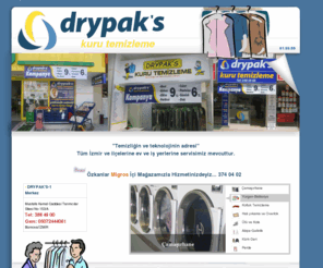 drypakskurutemizleme.com: Drypaks Kuru Temizleme - Bornova - İzmir - Manavkuyu - Evka 3 - Özkanlar - Bayraklı
