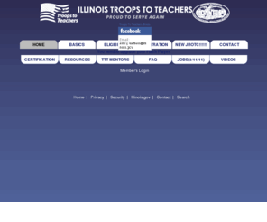 iltroops.org: Illinois Troops to Teachers - Home
Illinois Troops to Teachers helps current and former military service men and women transition to careers as Illinois K-12 public school teachers.
