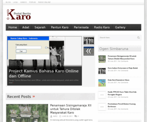 karo.or.id: Portal Berita Karo
 situs berita karo