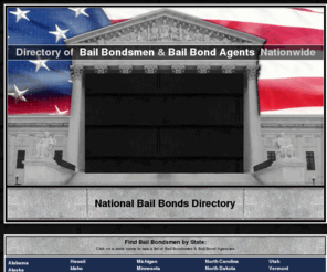 countybail.com: Directory of Bail Bondsmen & Bail Bond Agents Nationwide
Find Bail Bondsmen in countybail.com