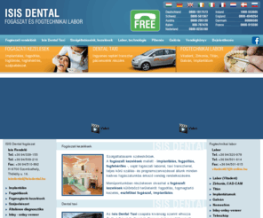 isisdental.com: Szájsebészet, fogászati kezelés, implantálás, fogpótlás, fogfehérítés, esztétikai fogászat - Isisdental - Szombathely
Implantálás, fogpótlások, fogmegtartó kezelések, szájsebészeti kezelések, esztétikai fogászat Szombathelyen komplex fogtechnikai laborral.