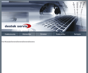 destekservis.net: destek servis
Destek Servis Donanım ve Yazılım Destek Hizmetleri