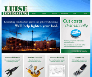 luiseestimating.com: Mechanical Estimating Contractor | Luise Estimating
Quality mechanical estimators with experience. We ensure complete accuracy and efficiency.