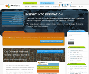 greentechindustrialrevolution.com: Cleantech Group | Accelerating the next wave of innovation
Global home page