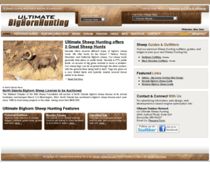 ultimatesheephunting.com: Ultimate Sheep Hunting: Outfitters, Trips, Guides for Bighorn Sheep Hunts
Ultimate Sheep Hunting offers bighorn sheep hunting outfitters, guides, and bighorn sheep hunting lodges. Contact any of the bighorn sheep hunting outfitters on the website for information.
