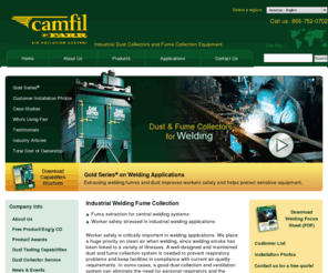 weldingfumecollectors.com: Dust and Fume Collectors for Welding- Camfil Farr APC
Farr Air Pollution Control offers central fume collectors as well as portable fume collectors for industrial welding applications.