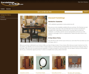 furnishingsontheweb.com: Furnishings On The Web, Designer Furniture
Home Furnishings Online, Furnishings for the Home at discounted prices that are easy to order with quick shipping.