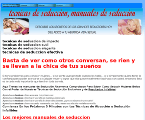 seducciondealtonivel.es: tecnicas de seduccion, manuales de seduccion
tecnicas de seduccion