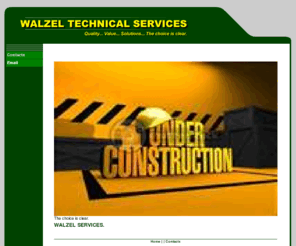 walzel.net: Walzel Technical Services
Walzel Technical Services, Serving the Energy Industry