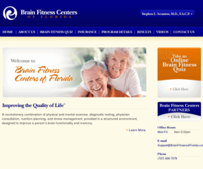 brainfitnesscentersofflorida.com: Brain Fitness Centers of Florida
Our Brain Fitness Exercises improve the quality and quantity of the information your brain absorbs from your ears.  As that is improved, other cognitive exercises in the program allow improvement in short-term memory, executive functioning, and speed of assimilation, to name only a few.