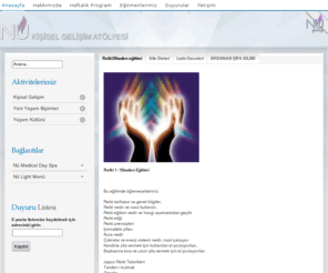 nukisiselgelisimgokturk.com: Nü Kişisel Gelişim Atölyesi | Göktürk Bölgesinin İnteraktif Kültür ve Sanat Merkezi
Nü Kişisel Gelişim Atölyesi, workshop, seminer, dans, söyleşi, film gösterileri ile Göktürk bölgesinin yaşayan ve interaktif kültür ve sanat merkezi olmaya aday.