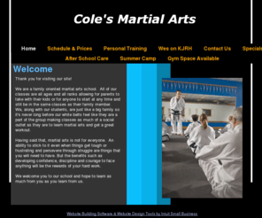 colestkd.com: Coles Martial Arts
Cole's Martial Arts, Martial Arts and Fitness for the Family