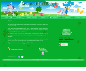 gnomettidielibbeth.net: gnomi di elibbeth|realizzazione gnomi in cernit
Gnomi realizzati con paste sintetiche, modellate a mano da Elibbeth