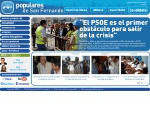 ppsanfernando.org: Populares de San Fernando
Web oficial del Partido Popular de San Fernando