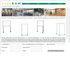 stellwand-system.de: Stellwandsystem mieten oder kaufen. Stellwand System für Messe, Ausstellungen oder Galerien.
Hochwertiges Stellwandsystem mieten oder kaufen. Das Stellwand System für Messe, Kongress, Ausstellung, Galerie oder Museum.