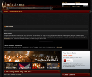 whalliance.com: WH Alliance
Warhammer Online Age of Reckoning