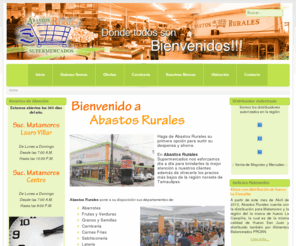 abastosrurales.com: Abastos Rurales Supermercados
Abastos Rurales Supermercados! - Donde todos son Bienvenidos!!!