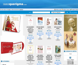 livrariaquerigma.com: Livraria Católica Querigma
Vendas de livros e produtos católicos. Materiais sazonais, paramentos, camisetas, materiais litúrgicos, cd's, dvd's