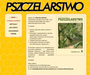 miesiecznik-pszczelarstwo.pl: Miesięcznik PSZCZELARSTWO - strona główna
