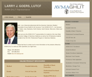 avmarep.com: Larry J. Goers, LUTCF | AVMA GHLIT Representative
description