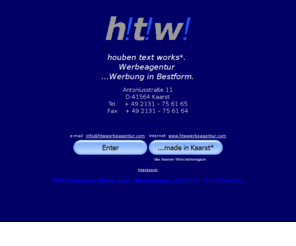 htwwerbeagentur.com: houben text works
