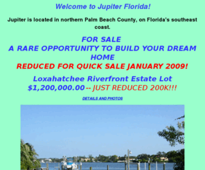 jupiterfl.com: Jupiter Florida Riverfront Home for Sale
