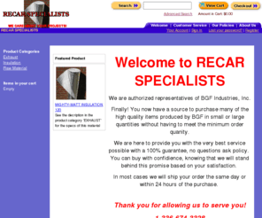 recarllc.com: RECAR SPECIALISTS Home Page
RECAR SPECIALISTS