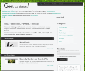 steeve-b.com: Blog sur la Technologie, l'Art Graphique, le Sport, Astuce pour webmaster... - Geek and design
Blog sur la Technologie, l'Art Graphique, le Sport, Astuce pour webmaster...