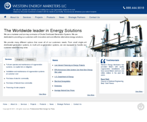 westernenergymarketers.com: Alternative Energy Solutions, Renewable Sources of Energy, Solar Energy Solutions
Western Energy Marketers LLC is a world leader in alternative energy solutions. The company provides alternative, renewable & green energy solutions through solar and wind power.