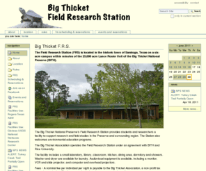 bigthicketresearch.org: Big Thicket F.R.S. — Big Thicket Research
The Field Research Station (FRS) is located in the historic town of Saratoga, Texas on a six-acre campus within minutes of the 25,000 acre Lance Rosier Unit of the Big Thicket National Preserve (BITH).