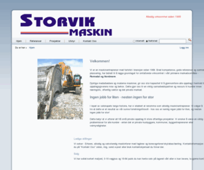 storvikmaskin.no: Storvik Maskin AS
Storvik Maskin AS