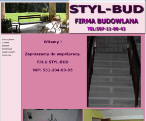 styl-bud.net: STYL-BUD
MOJA FIRMA BUDOWLANA