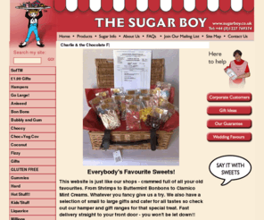 sugarboy.co.uk: Traditional online sweet shop | Over 500 all-time favourites from the best manufacturers | Delivered all over the world from the UK| In-stock now!
The best sweets you can find! Full to the brim with all the Traditional, Retro, Favourite SWEETS around. Fast delivery from the UK to all over the world. 