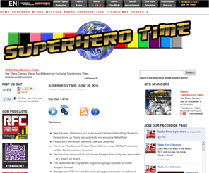 superhero-time.com: Superhero Time - Radio Free Cybertron - The Transformers Podcast
The original Transformers podcast. We discuss Transformers, comics, sci-fi and general geekery. The podcast is updated weekly.