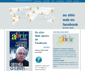 abrir.com: Abrir su Web en Horas
Recursos de Mercadeo Digital, Proyectos Web Económicos